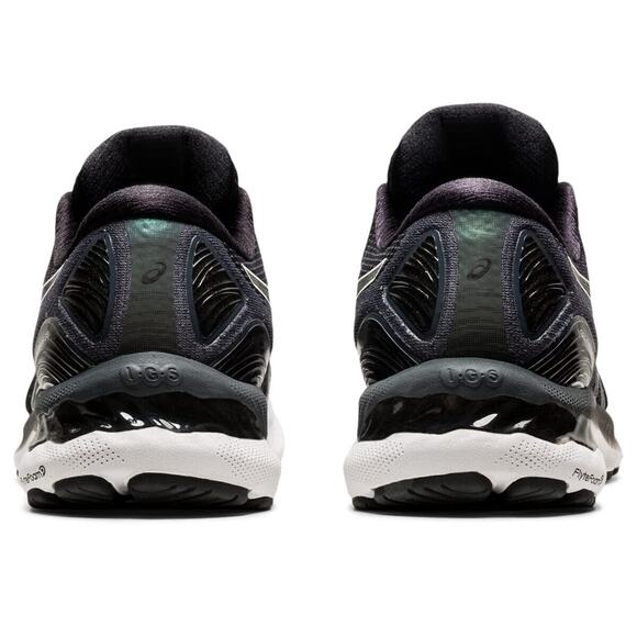 Asics Gel-Nimbus 23 running shoes for Men\'s Black/White 8 US Wide 2E main image 4